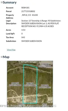 Vacant Land in Snyder Subdivision