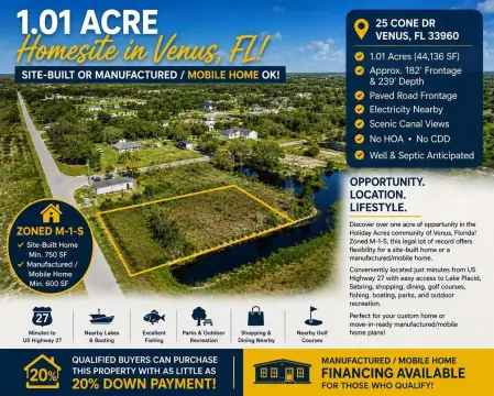 Waterfront Residential Building Lot