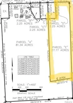 28 Acres on Almont Road