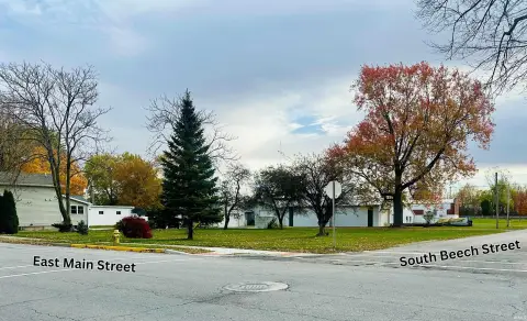 Corner Lot in Butler, Indiana