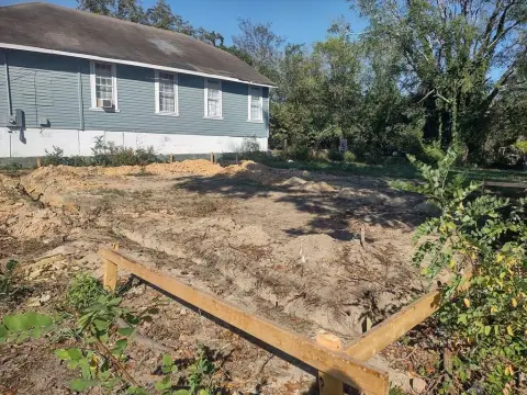 Vacant Lot Ready for Construction