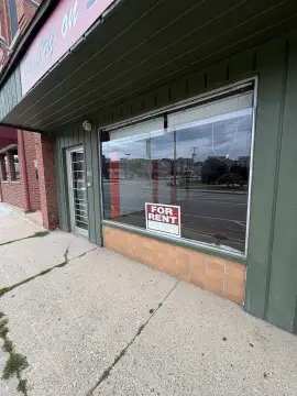 Brick Retail Space with Large Windows