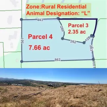 Bonsall Land with Panoramic Views