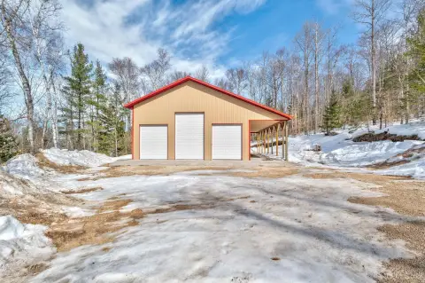 Land with Custom Pole Barn