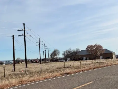 Fenced Commercial Land
