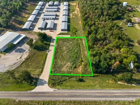 Fenced Commercial Land