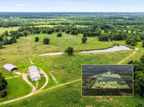 Fenced Ranch Acreage with Ponds