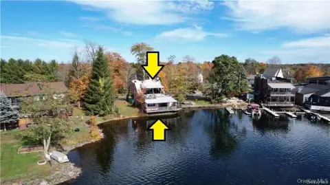 Lakefront Two-Story Restaurant