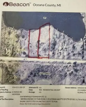 Waterfront Land on Newell Lake