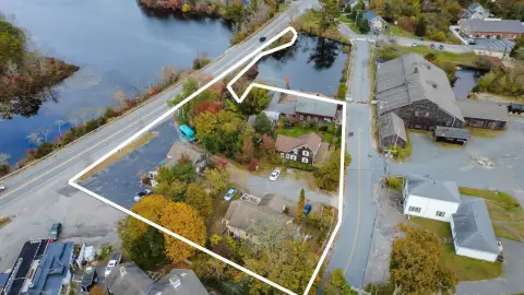 Four-Structure Mixed-Use Property