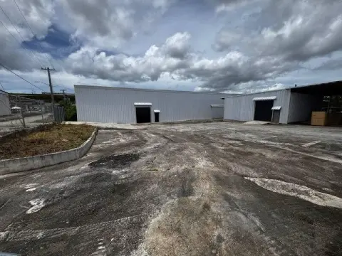 Warehouse with Gated Entrance
