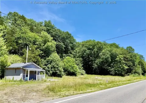Partially Wooded Commercial Lot
