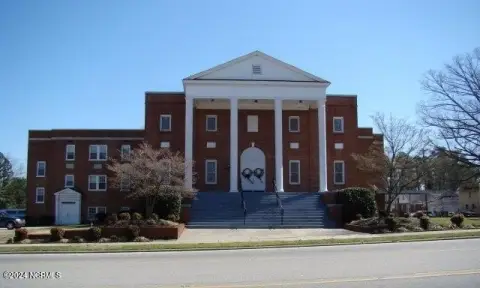 Brick Church with Fellowship Hall