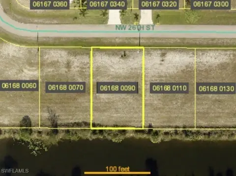 Waterfront Lot in Cape Coral