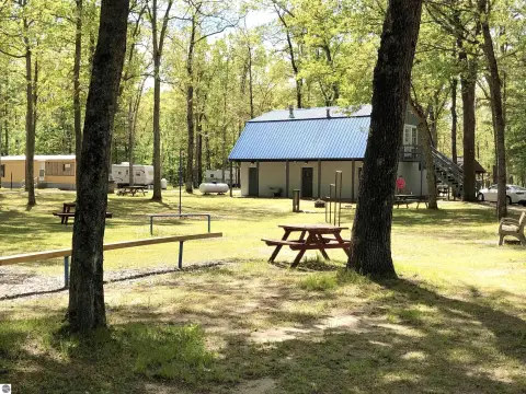 Forest Campground with 69 Campsites