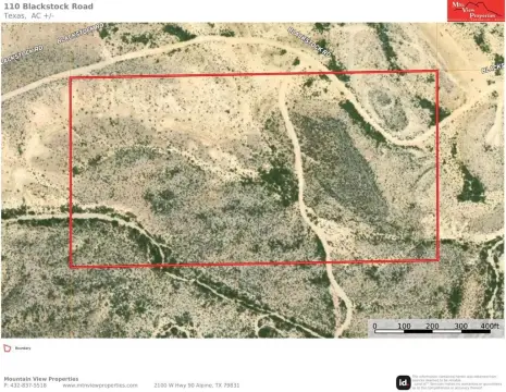 Remote Desert Land Tract
