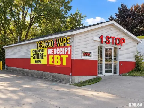 Convenience Store Building with Parking
