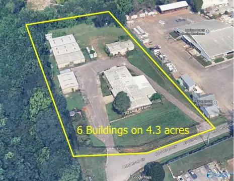 Huntsville Commercial Property with Buildings