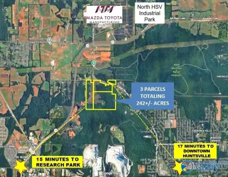242 Acres in North Huntsville