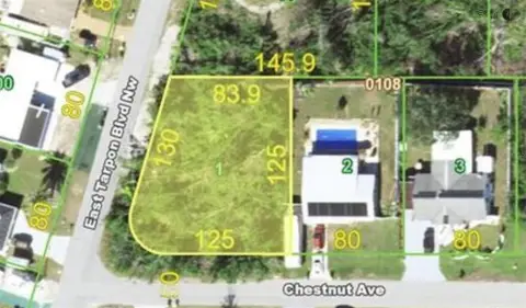Oversized Corner Lot in Port Charlotte