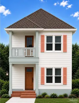Two-Unit Duplex with Separate Entrances