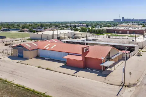 Flex Space with Fenced Parking Area