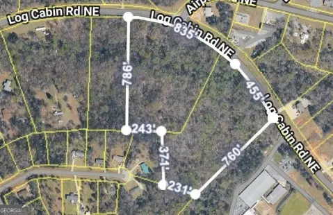 Milledgeville Land with Road Frontage