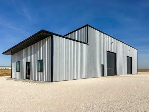 Warehouse Shop with Overhead Doors