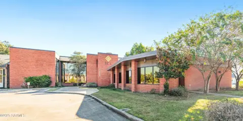 Two-Story Office Building with Atrium