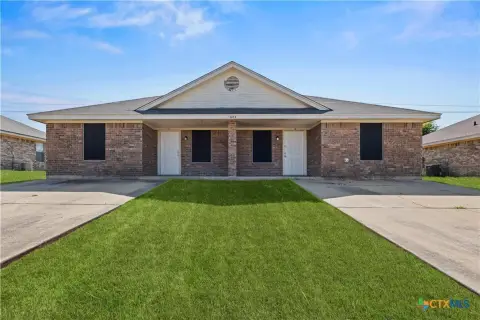Single-Story Brick Duplex