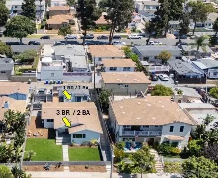 Remodeled Duplex with Detached ADU