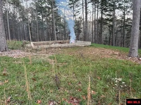 Wooded Acreage with Foundation