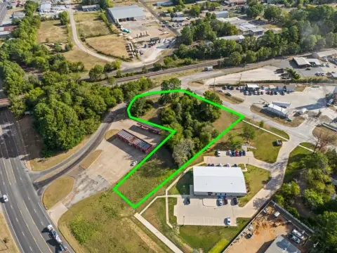 Commercial Land with Three-Street Frontage