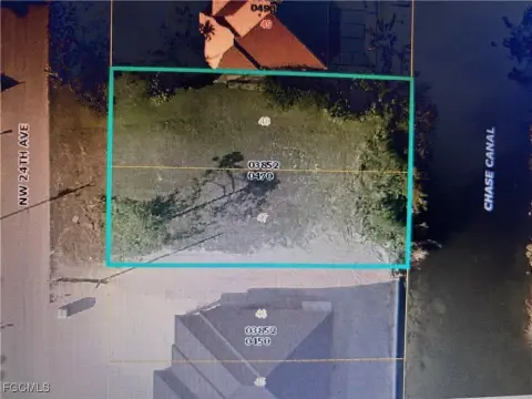 Cape Coral Canalfront Lot