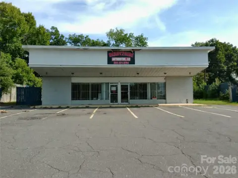 Standalone Storefront with Adjacent Lot