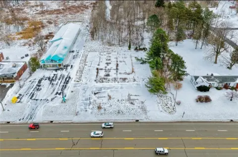 Paved Commercial Land