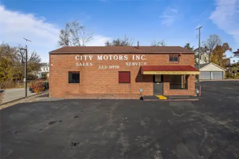 Brick Automotive Service Building