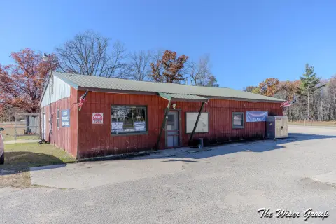 Corner Commercial Building on 10+ Acres