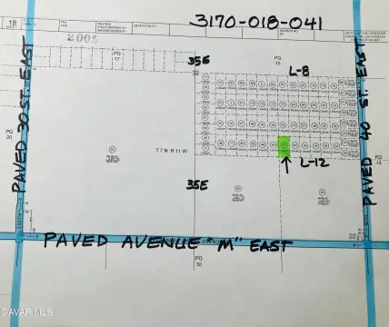Palmdale Industrial Zoned Land