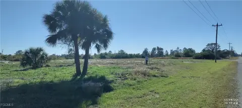 Lehigh Acres Cleared Corner Lot