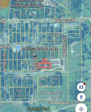 Land in Columbus, Mississippi