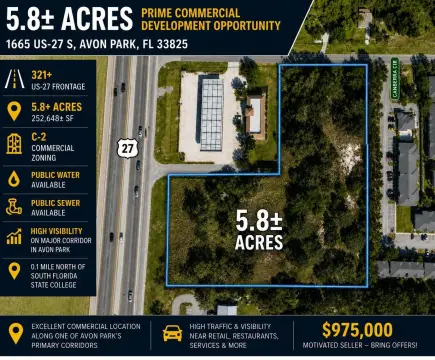 C-2 Commercial Land