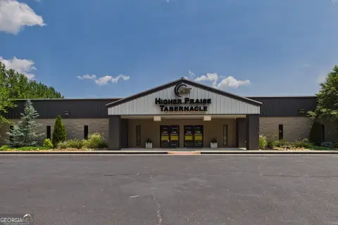 Church Campus with Fellowship Hall