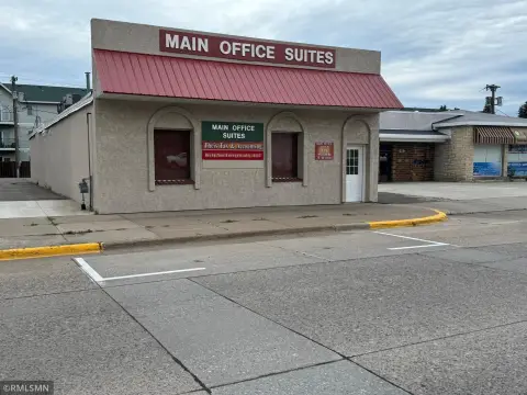 Office Building with Display Windows