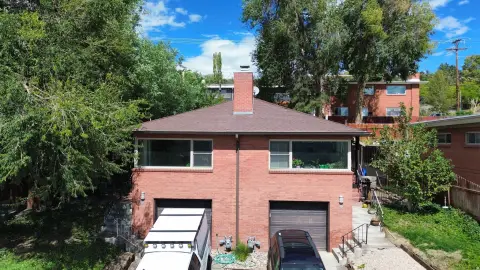 Brick Duplex with Garages