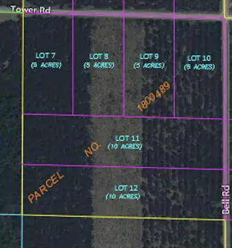 Wooded Acreage Near Wisconsin Rapids