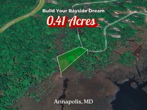 Annapolis Waterfront Homesite Opportunity