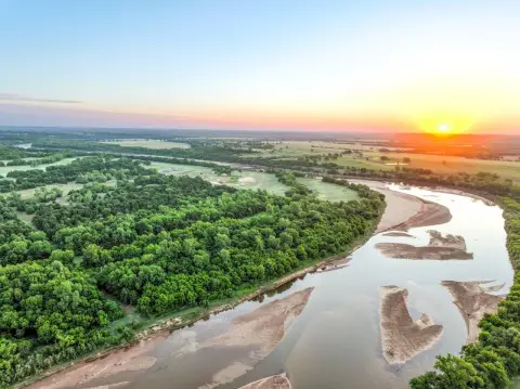 Oklahoma Riverfront Recreational Land For Sale