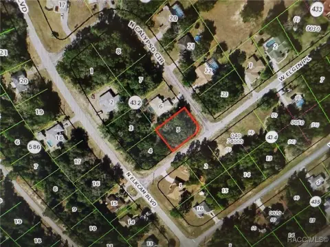 Corner Lot in Citrus Springs