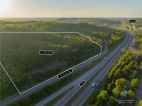 Wooded Commercial Land Parcel